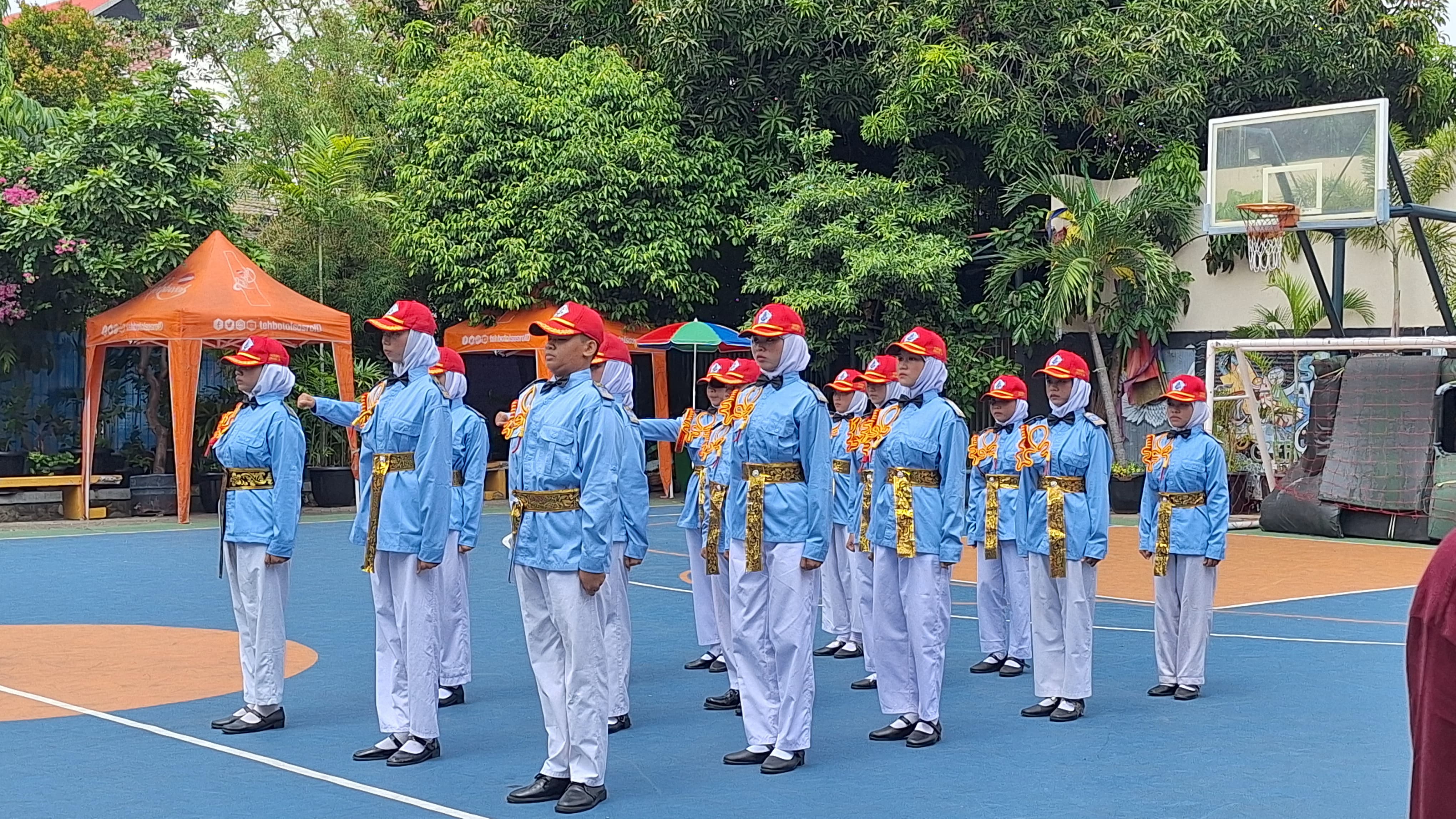 Sekolah Rakyat Ancol Raih Juara 2 Lomba Keterampilan Baris Berbaris